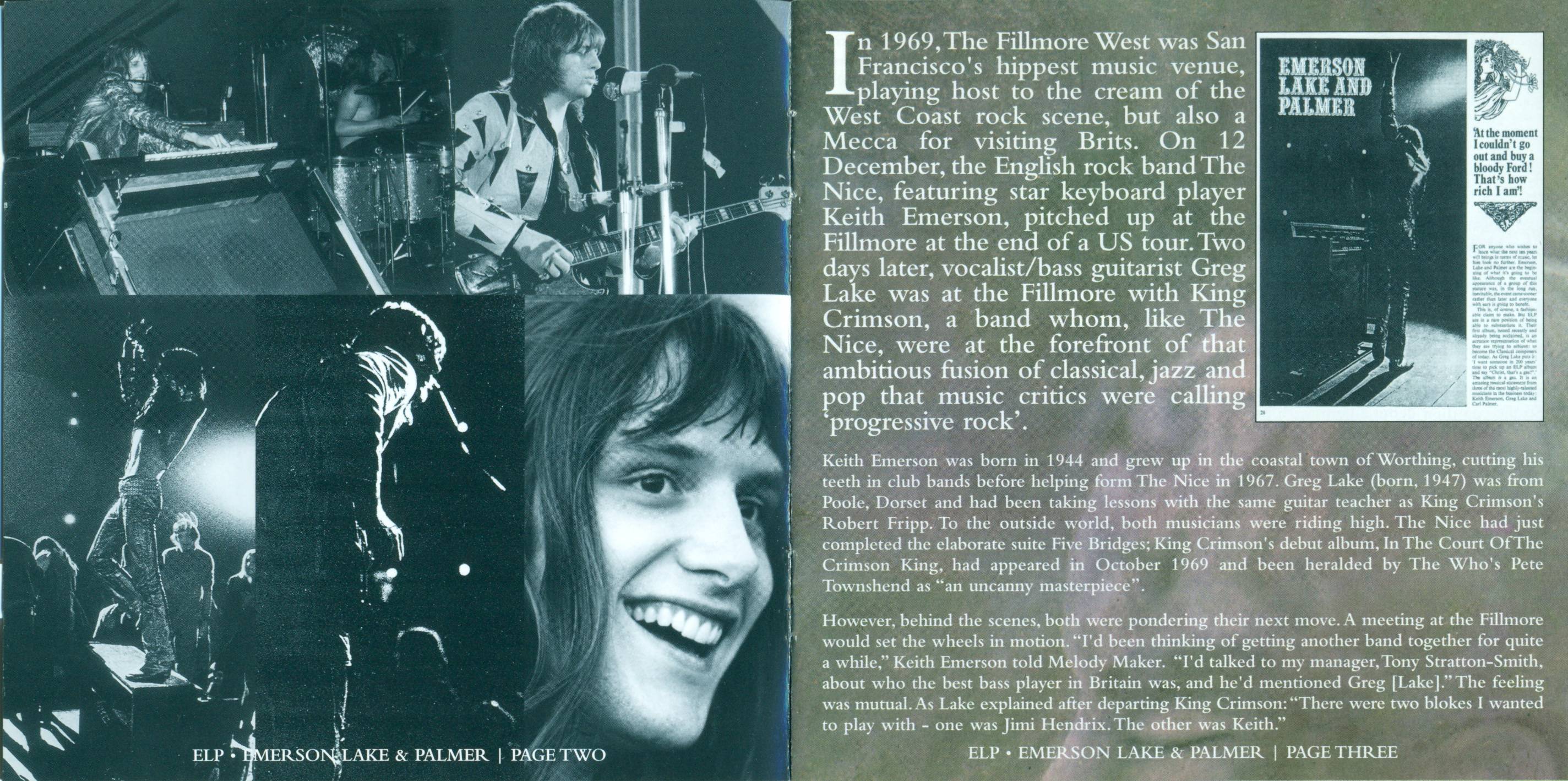 Emerson, Lake and Palmer Emerson Lake and Palmer [Booklet02 d]